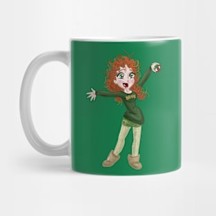 Ginger Fall Obsessed Girl Mug